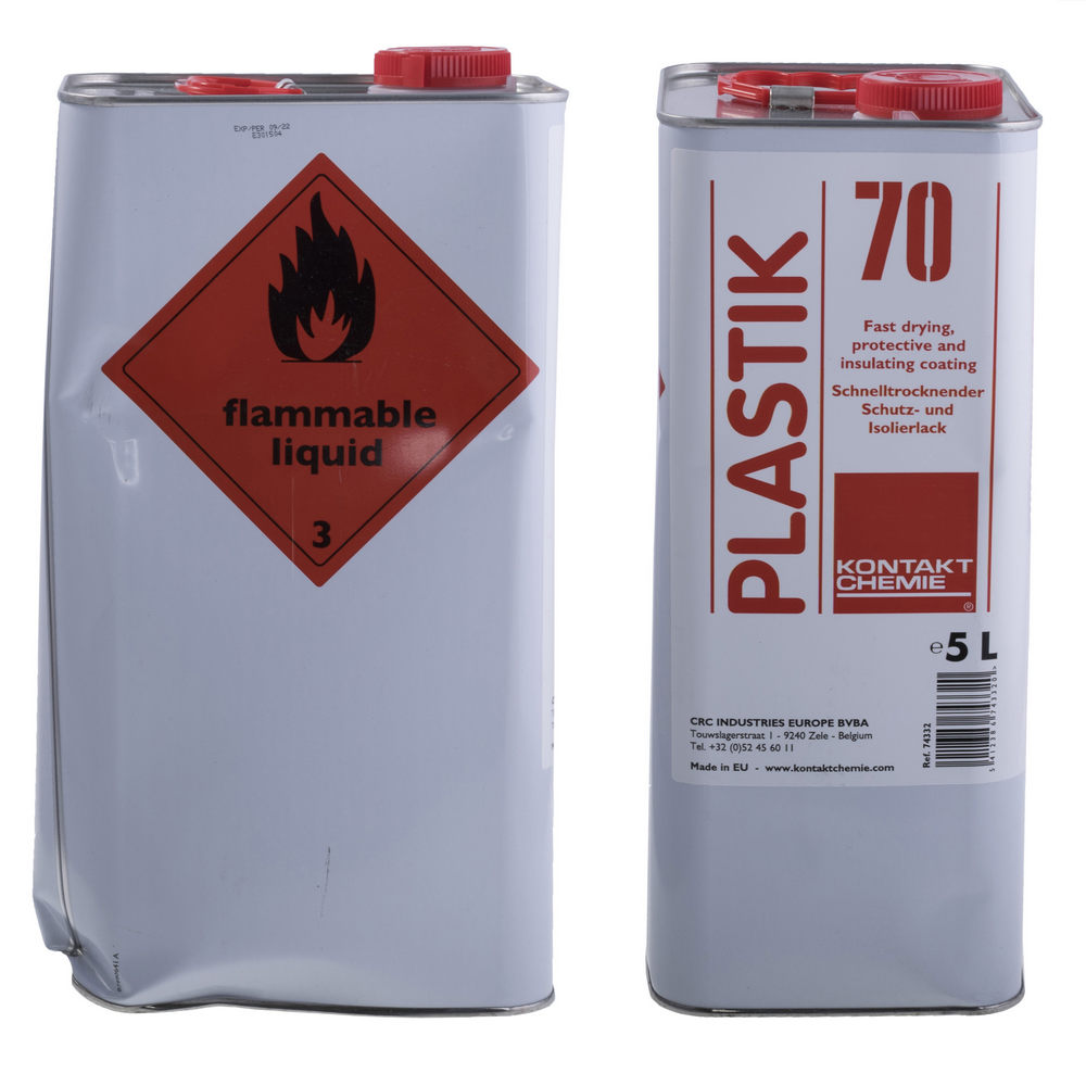 PLASTIK 70 5L (70/5000) лак захисний (деформирована упаковка) PLASTIK 70 5L (70/5000) лак захисний (деформирована упаковка)