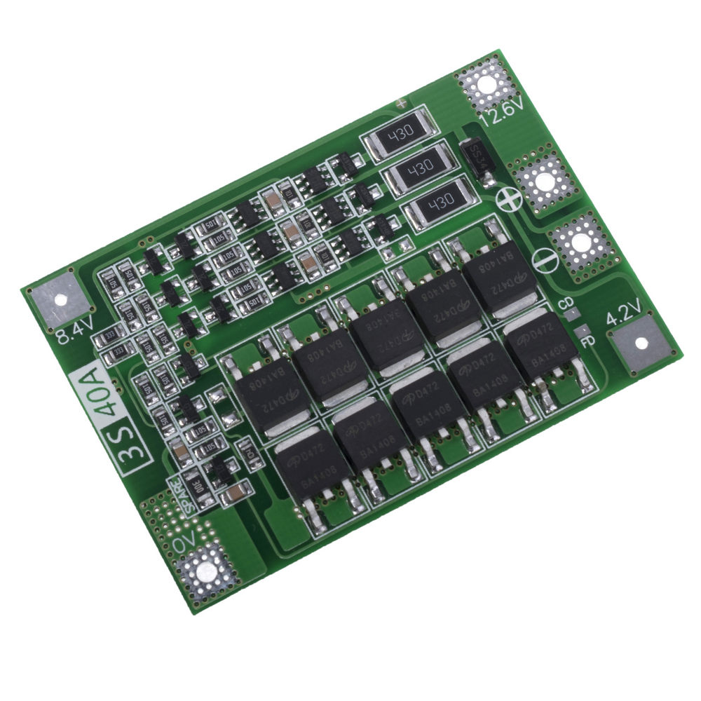 Плата защиты для 3-х аккумуляторов LI-ION с балансиром, 40А от 100 грн ...