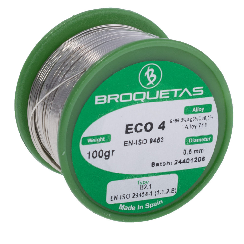 Припой Sn96,5, Ag3, Cu0,5, 0,5мм, 100гр. (ECO4-05/01H) Припой Sn96,5, Ag3, Cu0,5, 0,5мм, 100гр. (ECO4-05/01H)