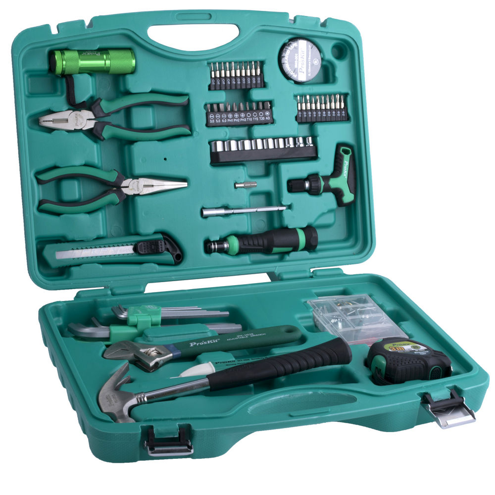 Набір інструментів у кейсі Pro'sKit PK-2056, універсальний Набір інструментів у кейсі Pro'sKit PK-2056, універсальний