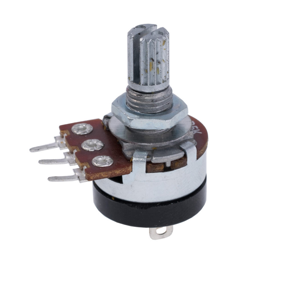 R16 5 kOhm линейный моно, с выключателем (KLS4-WH148-K2-2-18T-B502-L15) R16 5 kOhm линейный моно, с выключателем (KLS4-WH148-K2-2-18T-B502-L15)