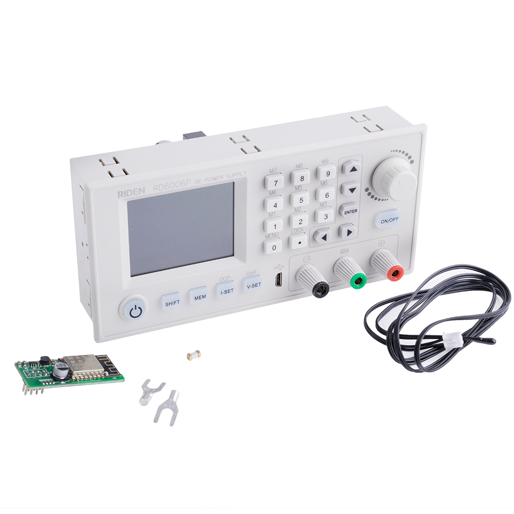 RD6006P-W WiFi 0-60V 0-6A (360 Вт) лабораторний БП (RuiDeng) RD6006P-W WiFi 0-60V 0-6A (360 Вт) лабораторний БП (RuiDeng)