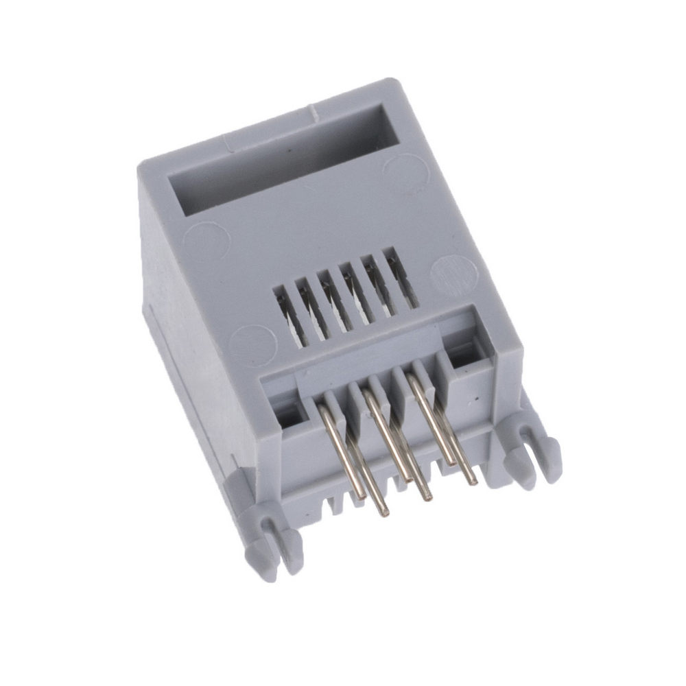 Розетка RJ12 (KLS12-124-6P6C-W/O-2-01) від 3.2 грн - РАДИОМАГ РКС ...