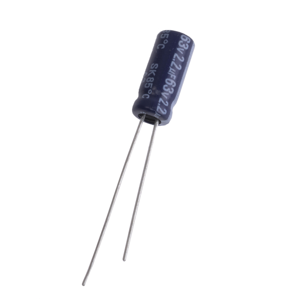 2,2uF 63V SK 5x11mm (SK063M2R20B2F-0511-Yageo) 2,2uF 63V SK 5x11mm (SK063M2R20B2F-0511-Yageo)