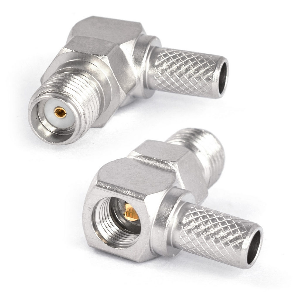 SMA-розетка на кабель (S-002-RA-174 TGN) (SMA-LC174J) (ВЧ-роз'єм) SMA-розетка на кабель (S-002-RA-174 TGN) (SMA-LC174J) (ВЧ-роз'єм)