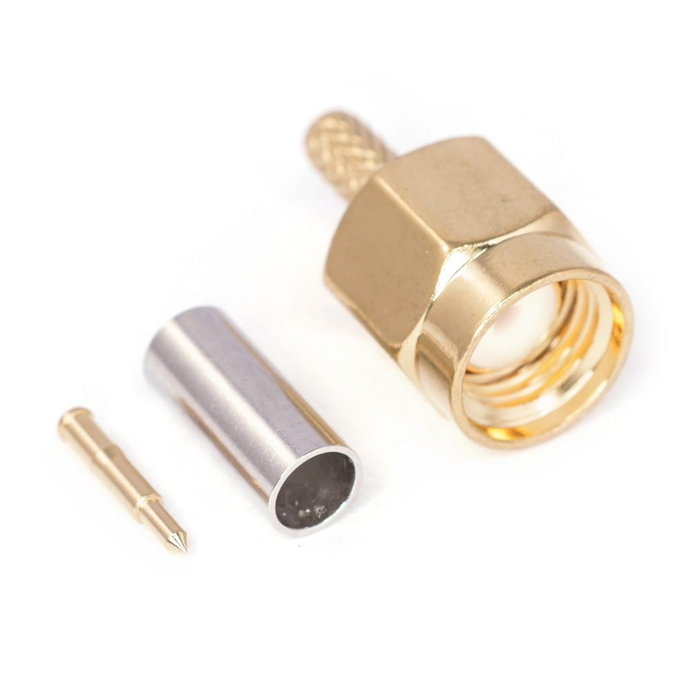SMA-вилка на кабель (SMA005-RG-174/U) SMA-вилка на кабель (SMA005-RG-174/U)