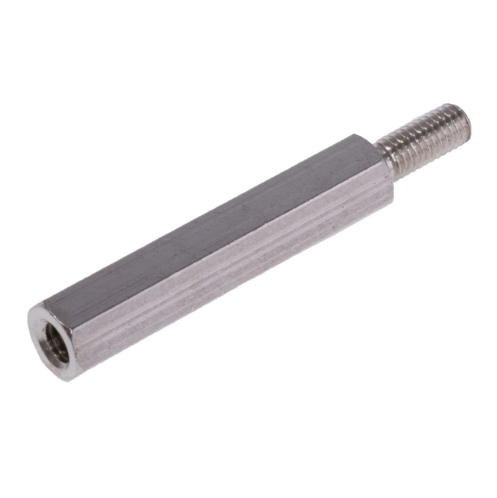 Стойка дистанцирующая TFM-M3X25/DR213 шестигранная с внутренней/наружной резьбой M3/M3х25мм металлическая Стойка дистанцирующая TFM-M3X25/DR213 шестигранная с внутренней/наружной резьбой M3/M3х25мм металлическая