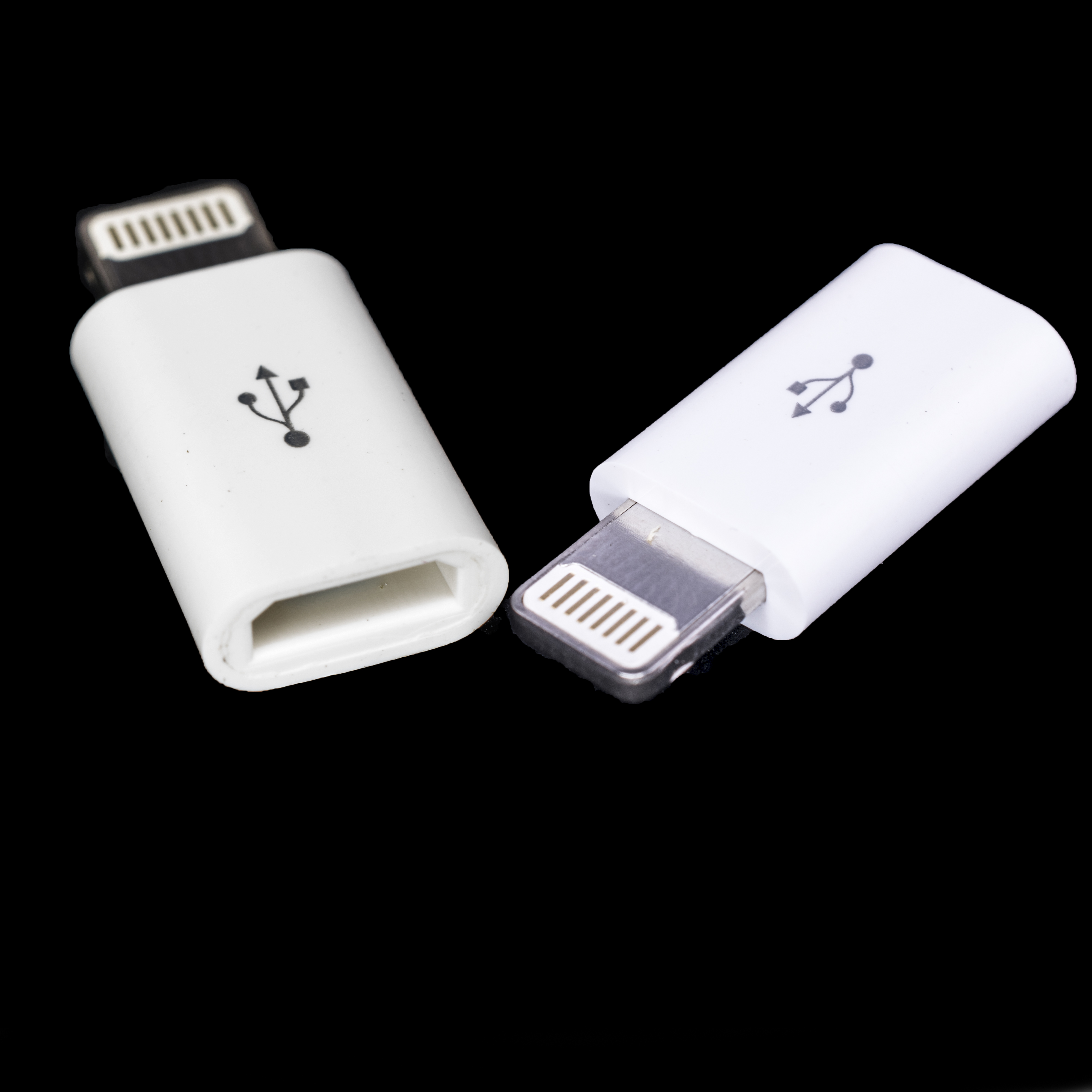 Перехідник USB Micro female to iPhone 8P male adaptor (GT3-1314)