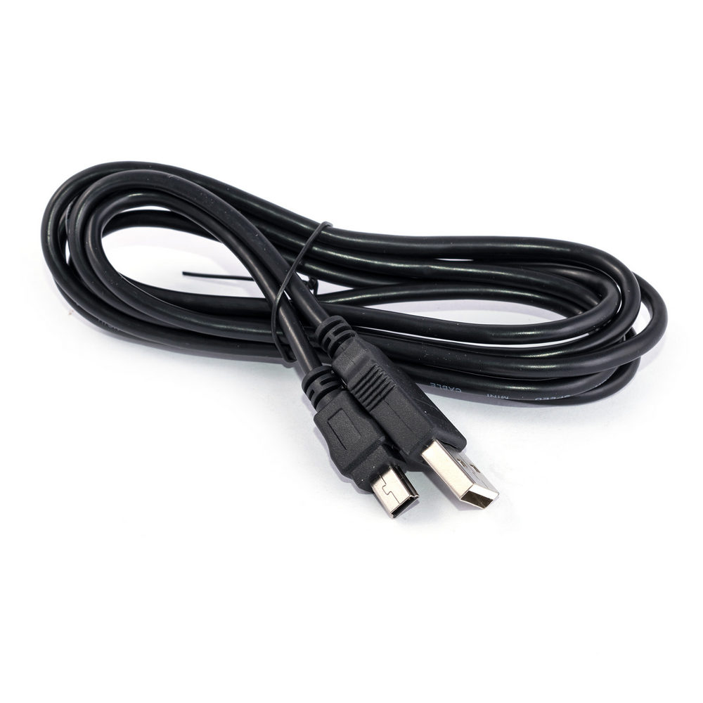 Кабель USBA-plug - USBmini- plug type B довжина 1,8 м, чорний (CAB-MUSB-A5 / 1.8)