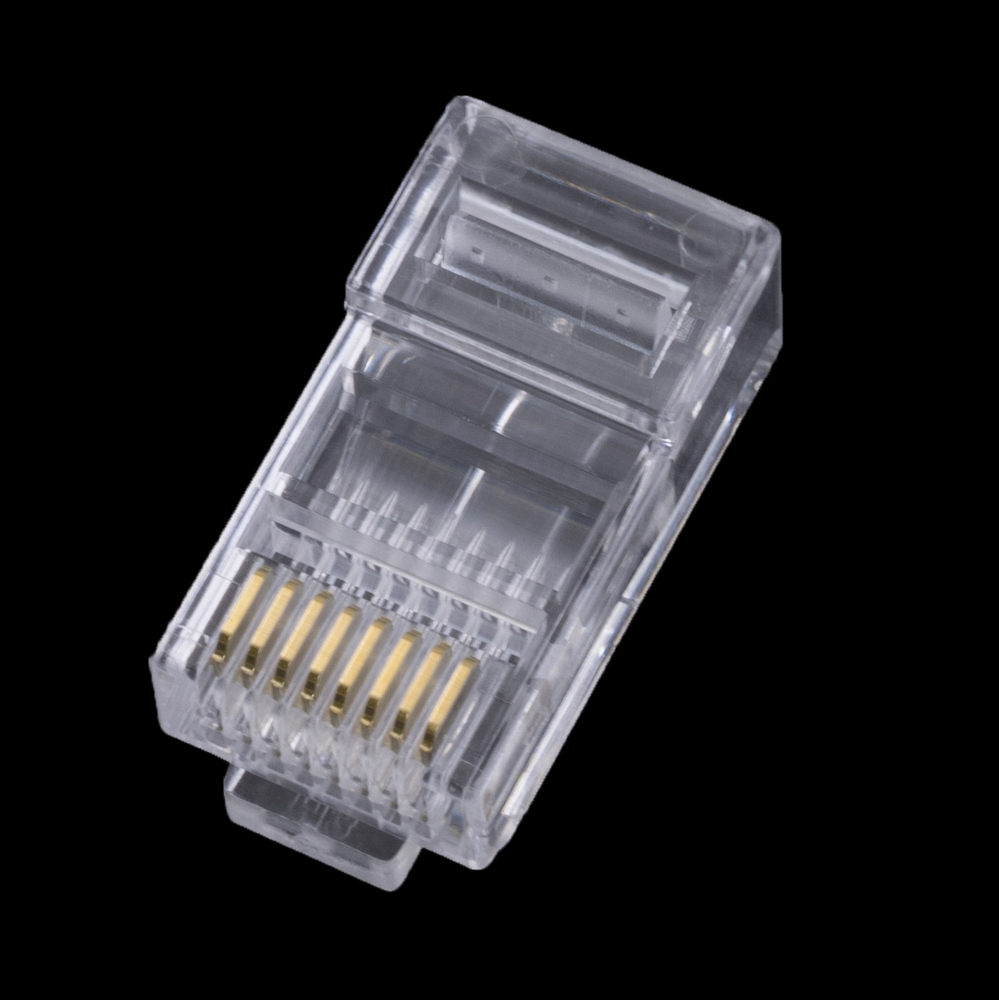Вилка 8P8C (YH-012) (TP8-8P8C) (RJ45W) Вилка 8P8C (YH-012) (TP8-8P8C) (RJ45W)
