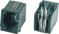 RJ9 Розетка YH-57-02 5721 4P4C RJ9 Розетка YH-57-02 5721 4P4C